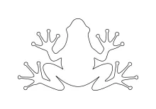 Practice Drawing Frogs with One Line to Strengthen Artistic Simplicity