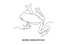 One-Line Tree Frog Drawing for Learning Limb Placement and Climbing Poses