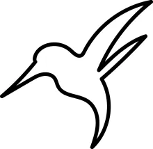 "Minimalist One-Line Hummingbird Drawing: Capturing Energy and Motion in Simple Art"