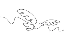 One-Line Pigeon Drawing: Explore Urban Bird Shapes with Simple and Fun Practice