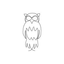 Beginner’s One-Line Owl Sketch: A Simple Way to Explore Bird Features