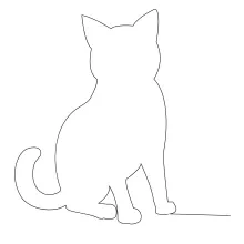 Learn to Draw a Cat with One Line – Simple Drawing Technique for All Levels