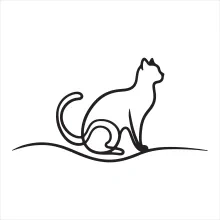  Line Drawing of a Cat – A Fun Activity for All Skill Levels