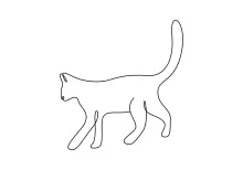  Line Cat Drawing for Beginners – Easy Way to Learn Pet Art