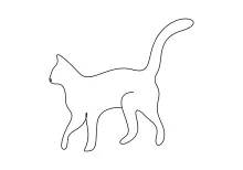 Simple Cat Drawing with One Line – A Fun Way to Practice and Improve