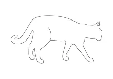 Learn to Draw a Cat with One Line: A Fun Way to Explore Shapes and Motion