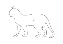 One Line Cat Art for Beginners: Practice Animal Drawing the Easy Way