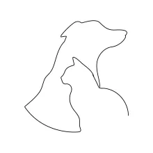  Line Drawing of Cats and Dogs: Practice Friendship in Simple Animal Art