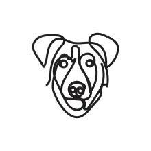 Continuous Line Dog: Practice Drawing Shapes with Confidence