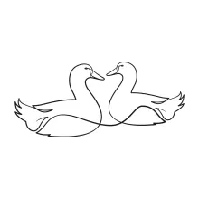 Simple One-Line Duck Drawing: A Fun Way to Learn Animal Drawing for All Ages