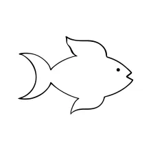 One-Line Fish Drawing: Perfect for Quick Practice of Symmetry and Curves