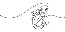 Basic One-Line Fish Drawing: Simple and Effective for Shape Practice