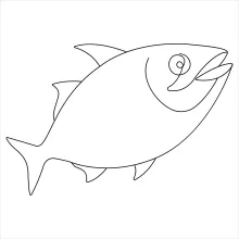 Fish One-Line Drawing: Simple and Engaging Art Practice for All Ages