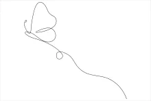 One Line Butterfly Drawing: An Easy and Fun Way to Sketch Nature’s Insects