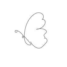Minimal Butterfly Drawing in One Line: Learn the Beauty of Simplicity in Art