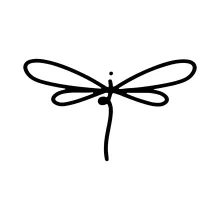 One-Line Dragonfly Drawing: Build Drawing Skills with Symmetry and Simplicity