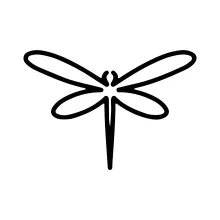 Easy One-Line Dragonfly Art: Practice Proportion and Form in Simple Drawing