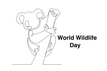 "One Line Koala Sketch: Depicting a Calm and Gentle Animal with Minimalist Art"