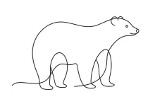Easy Polar Bear Sketch: Practice Cold-Climate Animal Drawing