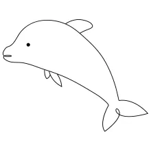 Flowing Dolphin Drawing: One Line Practice for Young Artists