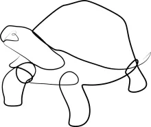 One Line Pet Turtle Drawing: Draw Friendly Reptiles with Easy and Fun Line Techniques