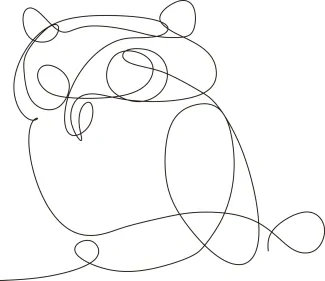 Owl Simple One-Line Owl Drawing: Develop Line Focus Using a Popular Forest Bird