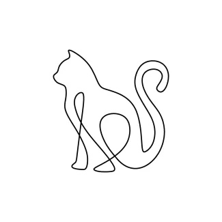  Line Cat Drawing for Beginners – Learn to Draw Pets with Easy Art