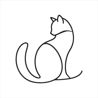 Practice Cat Drawing with One Line – Easy, Creative Art for Everyone