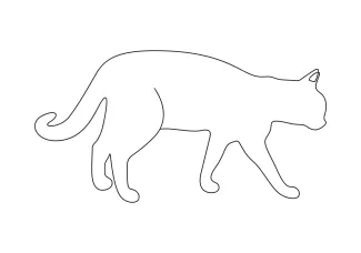 Learn to Draw a Cat with One Line: A Fun Way to Explore Shapes and Motion