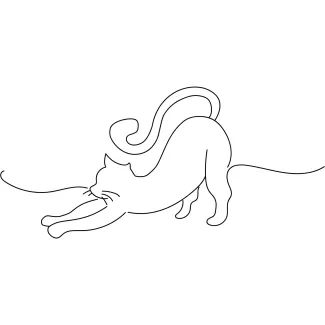 "One Line Drawing for Beginners: How to Sketch a Cat with a Single Stroke"