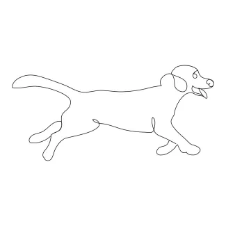 Dog in One Line: A Relaxed Drawing Practice for All Ages