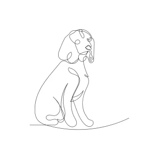 One-Line Dog Drawing Tutorial: Easy Animal Art for Any Skill Level