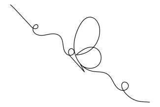 One Line Butterfly Drawing: Perfect for Calm and Creative Practice