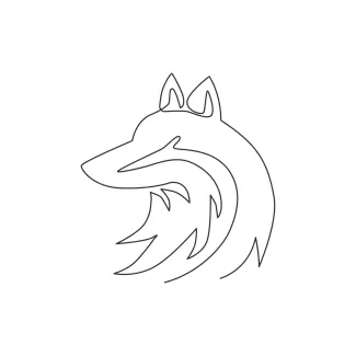 Easy Fox Drawing with One Line: Fun Wild Art Practice